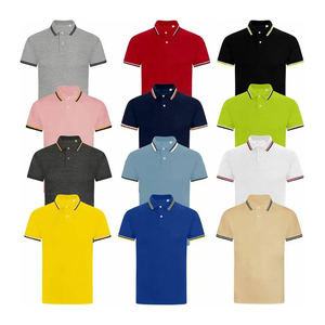 Logo brodé personnalisé 100% coton ou Polyester pour hommes, uniforme d'affaires de Golf de haute qualité, Polo de couleur unie - Product Image 6