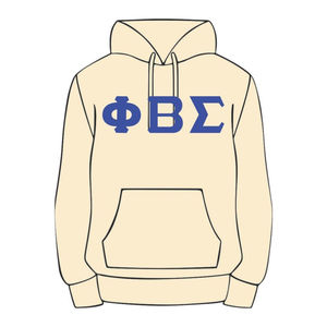 Sweat à capuche neutre Phi Beta Sigma en coton premium, vêtement de fraternité grecque, broderie personnalisée Divine Nine HBCU Greek Life - Product Image 2