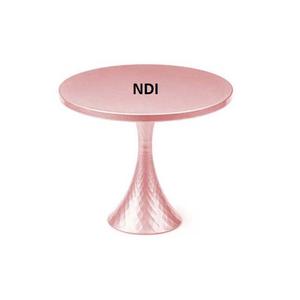 Support à cupcakes décoratif en métal, style nouveau, finition plaquée or rose, forme arrondie, pour fête d'anniversaire ou bar. - Product Image 1