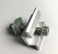 Système de fixation EuroHa ESA en aluminium anodisé argenté de qualité supérieure avec garantie de 10 ans pour panneaux solaires – Installation sur toit/au sol