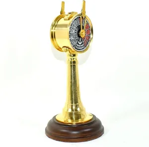 Telégrafo de metal de latón duradero para el hogar Uso de decoración náutica para el hogar hotel resort Telégrafo de latón Barco marítimo Telégrafo - Product Image 6