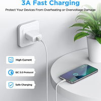 Cable USB 3.0 Tipo-C Superrápido de 3A y 1M con Conductor de Cobre Puro y Revestimiento de PVC para Computadoras, Teléfonos Móviles y Bancos de Energía