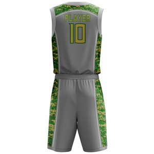 Offre Spéciale Ensembles de maillots de basket-ball de taille personnalisée 100% Polyester Respirant Short uniforme imprimé professionnel Fabricant direct - Product Image 5