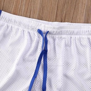 Short de course en maille respirante pour hommes séchage rapide évacuation de l'humidité léger ajustement confortable pour l'entraînement en plein air - Product Image 4