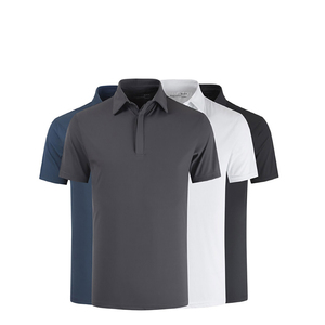 Golf deportivo unisex de alta calidad para camiseta Polo logotipo personalizado de secado rápido de seda helada para hombre para Polo camisetas de manga corta hechas sólidas - Product Image 1
