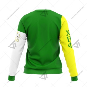 ที่กําหนดเองขายส่ง Chi Eta Phi สังคมนักเรียนปักวิทยาลัยบล็อกสีเสื้อกันหนาวเสื้อผ้าสังคมนักเรียนภาษากรีกอุปกรณ์ - Product Image 5