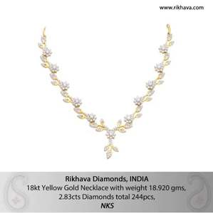 สร้อยคอเพชรแท้คุณภาพสูงสำหรับผู้หญิงเครื่องประดับที่หรูหราและหรูหราในชีวิตประจำวันดูสง่างามโดยซัพพลายเออร์ - Product Image 3