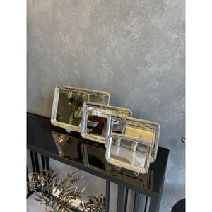 Plateaux de service de fruits alimentaires brillants meilleure fabrication plateau de service de nourriture en métal de qualité supérieure pour la maison restaurant hôtels vaisselle utilisation - Product Image 4