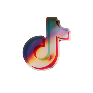 UV Proof Waterproof Tear Resistant Die Cut Hologram Vinyl Stickers Custom for Acoustic <b>Guitar</b> Band Merch and Music Accessories - Product Image 4