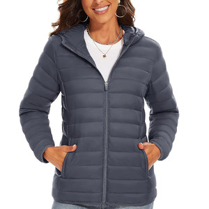 Veste matelassée pour femmes de qualité supérieure à porter décontracté veste matelassée sur mesure de grande taille prix de gros - Product Image 4