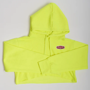 ชุดสเวตเตอร์ผ้าฝ้าย100% โอเวอร์ไซส์สำหรับผู้หญิงชุดสเวตเตอร์เสื้อครอปทรงหลวมมีฮู้ดสองชิ้นชุดสั้นสำหรับผู้หญิง - Product Image 6