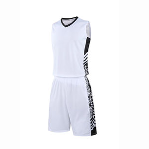 2025 meilleurs vêtements de sport dernière conception uniforme de basket-ball Logo personnalisé uniforme de basket-ball de couleur unie avec service OEM - Product Image 2