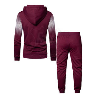 Ensemble Athleisure de Luxe pour Hommes avec Marquage Personnalisé, Ensemble de Survêtement Haute Couture pour Hommes, Veste à Fermeture Éclair Tendance, Jogging - Product Image 2