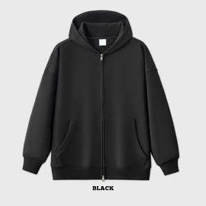 เสื้อฮู้ดดี้แบบสวมหัว มีกระเป๋าหน้า ปักโลโก้ 3 มิติ ตามแบบ OEM ผ้าฝ้าย 240GSM กันน้ำ เป็นมิตรกับสิ่งแวดล้อม ระบายอากาศ กันลม - Product Image 4