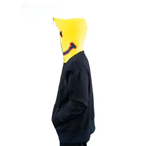 Sudadera con Capucha de Forro Polar para Hombre, de Invierno, Lisa, con Cremallera Completa, Impermeable, Transpirable, de Alta Calidad, Personalizable, Venta al Por Mayor - Product Image 4