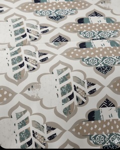 Ensemble de literie de luxe 3 pièces pour lit Queen, tissu en microfibre tissé, design carré moderne, utilisation toute saison, résistant aux plis, polyester - Product Image 2