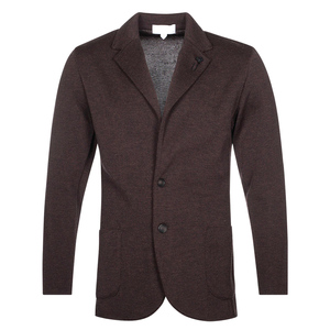 Blazer hecho a medida para hombre cosido ropa informal personalizada de un solo pecho con cuello en V antiarrugas Venta caliente transpirable cómodo - Product Image 1
