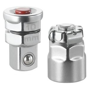 Facom Set of 2 Adaptors for 10 mm Wrenches to 1/4'' Drive Power <b>Tool</b> Accessories - Product Image 1