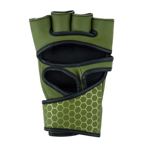 High Quality Half-finger breathable low price Oem Services Adult Heavy <b>Punching</b> Training MMA Gloves best Leather <b>Men</b> MMA Gloves - Product Image 3