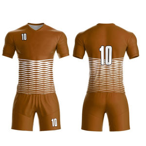 High Quality Soccer Uniform Heat Transfer Jersey Set <b>Men</b> Latest Design - Product Image 2