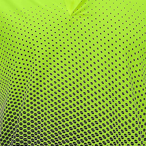 Logotipo personalizado para hombres para Polos Diseño libre Rendimiento Sublimación Secado rápido Camiseta de golf suave Patrón sólido - Product Image 4