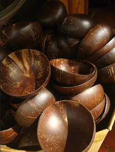 ชามกะลามะพร้าวทำมือทำจากมะพร้าวแท้สำหรับร้านอาหารร้านกาแฟและร้านขายของที่ระลึก - Product Image 4