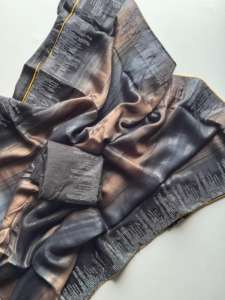 Lo último y elegante diseñador de boutique indio Georgette SareeLatest exclusivo aspecto étnico fiesta boda Festival desgaste mujeres niñas Sari - Product Image 2