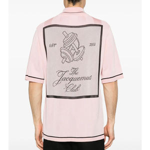 เสื้อโปโลแขนสั้นสำหรับผู้ชายผ้าฝ้ายถักแบบวินเทจผ้า100% ระบายอากาศ - Product Image 6