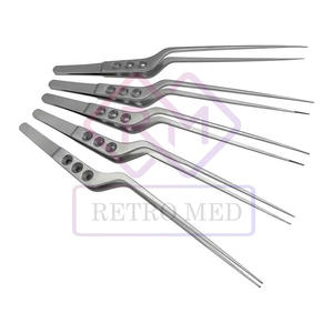 Pinzas de Microbisturí de Acero Inoxidable MEDICAB, Tipo Tijera, para Disección de Tejidos, Neurocirugía, Tipo Z, Manuales, Reutilizables, Modelo MOL DF4 - Product Image 2