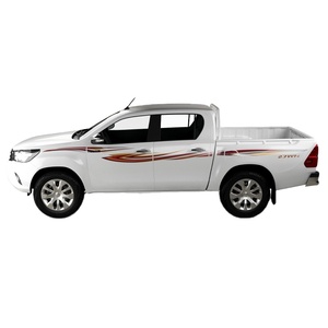 Autocollant Fibre Carbone Panneau Levier Vitesse - Compatible Toyota Hilux 2015-2021