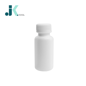 Vietnam Factory HDPE Syrup Bottle Packaging 30ml with <b>Screw</b> Lid <b>White</b> good quality OEM ODM Service Vietnam Factory M0303 - Product Image 1