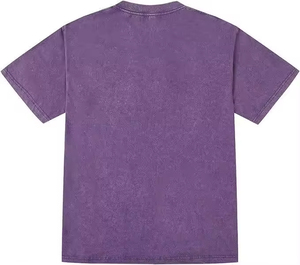 Camiseta Unisex de Alta Calidad con Lavado Ácido y Tie-Dye, Estilo Casual, Holgada, de Manga Corta - Product Image 6