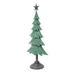 Árbol de Navidad de metal artístico de primera calidad diseñado para el interior moderno del hogar y el propósito de exhibición festiva de vacaciones - Product Image 1