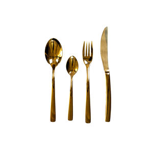 Copper Metal Silverware Wedding Bulk Flatware Spoon Fork Knife Restaurant Dinner <b>Mirror</b> Polished Wedding Set - Product Image 3