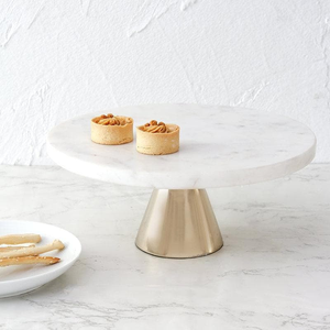 <b>Marble</b> Cupcake <b>Stand</b> Decoration <b>Marble</b> <b>Cake</b> Decorative Round Pizza <b>Cake</b> <b>Stand</b> - Product Image 1