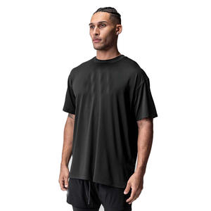 65 por ciento poliéster 35 por ciento algodón personalizado en blanco camisetas al por mayor liso - Product Image 2