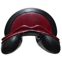 Euro Cavall Industries ECI-EQ-HS-003 anglais Selle de Dressage Cuir de vache souple Cadre en bois Cheval Liberté Design Couleur personnalisée