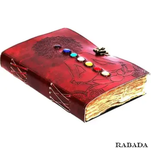 Embossed and Stone Deckle Edge Paper <b>Journal</b> Leather Sketch Book Leather Notebook Leather <b>Journal</b> for Man and Women - Product Image 4