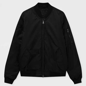 Blouson aviateur d'hiver unisexe de haute qualité, nouveau design, fermeture éclair, toile coupe-vent, durable - Product Image 1