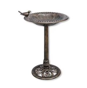 Bain en métal avec verre, couleur noir et orange, utilisation murale décorative, suspendu et extérieur, meilleures ventes avec mangeoires à oiseaux - Product Image 4