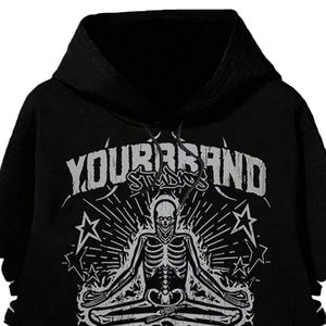 Conjunto de Sudadera con Capucha y Pantalones Deportivos con Logotipo Personalizado Premium, Atuendo Urbano de Alta Calidad con Sudadera Informal de Manga Larga y Pantalones Deportivos a Juego - Product Image 3