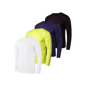 Camiseta Larga de Alta Calidad con Estampado Personalizado y Bordado, Estilo Urbano Holgado con Hombros Caídos para Hombre, Diseño Sólido - Product Image 4