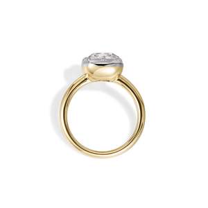Bague de fiançailles en diamant de laboratoire taille Old Mine Lena - Product Image 2