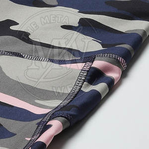 กางเกงเลกกิ้งผู้หญิงราคาโรงงาน รับสกรีนโลโก้ พิมพ์ลายตามสั่ง ผ้าถัก เอวกลาง สำหรับออกกำลังกาย - Product Image 5