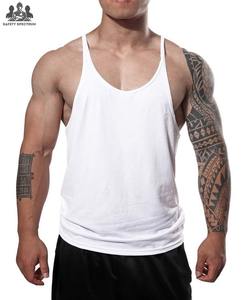 Camiseta sin mangas estilo casual para hombre, transpirable, ecológica, de secado rápido, tejida, 100% algodón, ropa deportiva. - Product Image 2