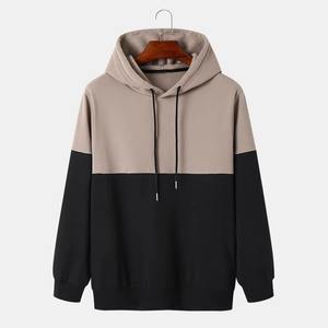 Sudadera con capucha para hombre último estilo a prueba de viento hombres bordado sudaderas con capucha lisas de gran tamaño con colores de logotipo de diseño personalizado al por mayor - Product Image 1