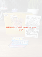 Boîte de boosters scellée Kingdoms of Intrigue 0P-04, 24 boosters à l'intérieur, cartes à collectionner pour jouer et collectionner