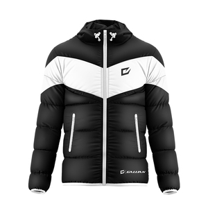 Wholesale Men's Puffer Jacket Warm Hooded Duck Down Custom Down Puffer Thicken Jacket - Product Image 3