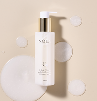 NOLA Limpiador Facial Coreano 2 en 1 con Fórmula Suave 200ml, Espuma Limpiadora Profunda y Crema de Caviar para Todo Tipo de Piel, Grado Verde EWG