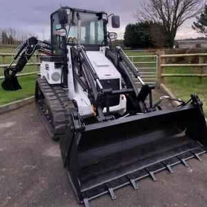 Mini-chargeuse-pelleteuse Hidromek 62T, tracteur 75KW, moment de charge élevé, chargeuse frontale, 4x4, excavatrice sur chenilles - Product Image 6